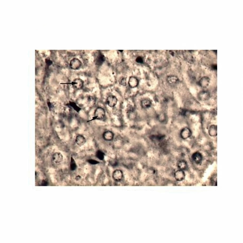 Liver (Mitochondria Demonstration), Microscope Slide - Dr Wong Anatomy