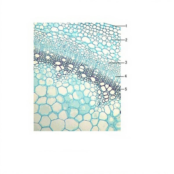 Elder Stem, c.s. Prepared Microscope Slide