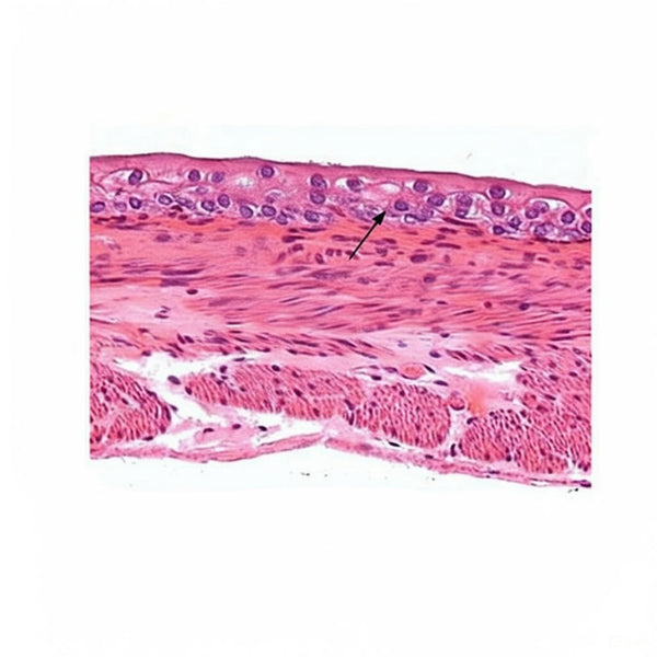 Transitional Epithelium (Distended Bladder), Microscope Slide - Dr Wong Anatomy