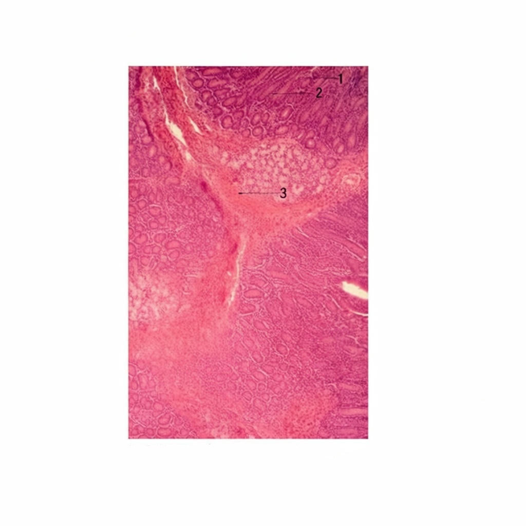 Duodenum, Microscope Slide - Dr Wong Anatomy