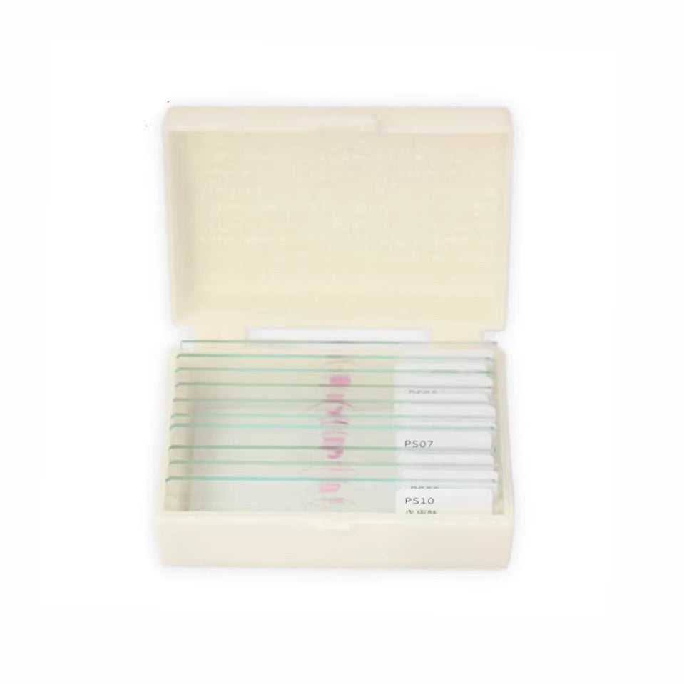Animals and Plants, Prepared Microscope Slide Set, 15 Slides