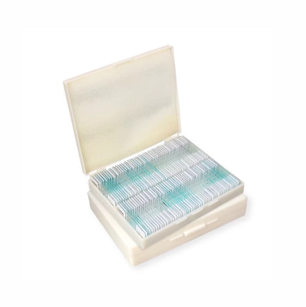 Animals and Plants, Prepared Microscope Slide Set, 100 Slides