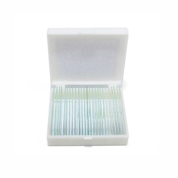 Animals and Plants, Prepared Microscope Slide Set, 50 Slides
