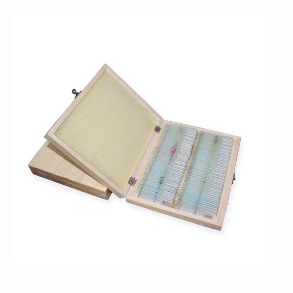 Animals and Plants, Prepared Microscope Slide Set, 200 Slides