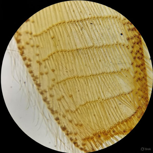Honey Bee Pollen Basket (Corbicula), Microscope Slide - Dr Wong Anatomy