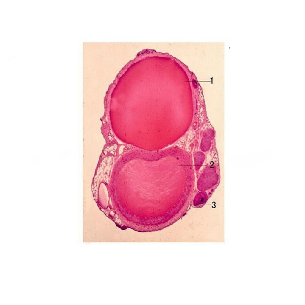 Artery and Vein, c.s. Microscope Slide - Dr Wong Anatomy