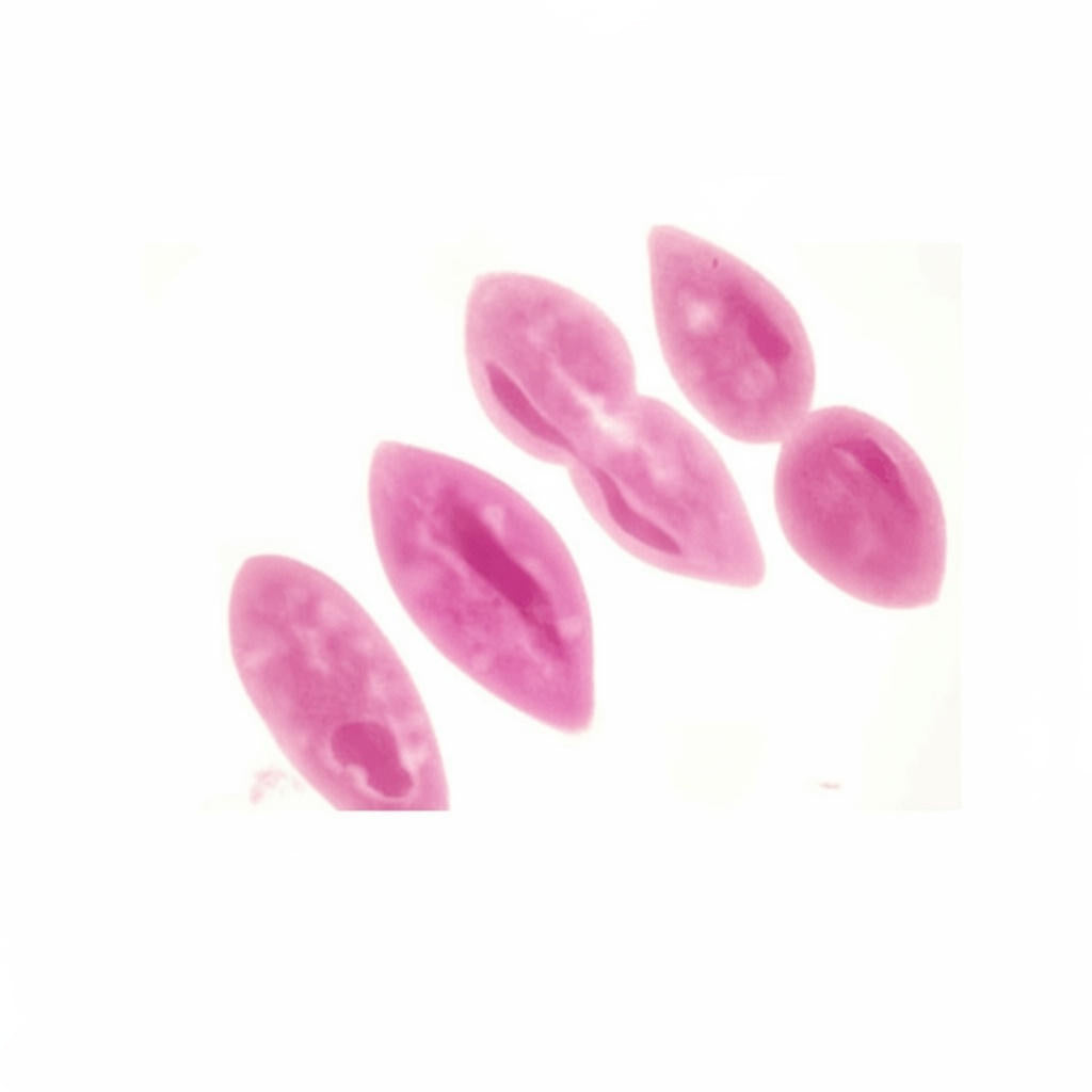Paramecium Asexual Reproduction (Amitosis), Microscope Slide - Dr Wong Anatomy