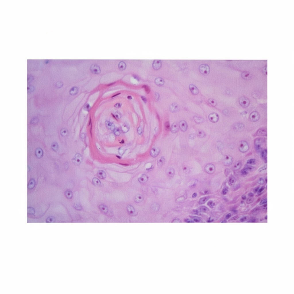 Stratified Squamous Epithelium, Microscope Slide - Dr Wong Anatomy