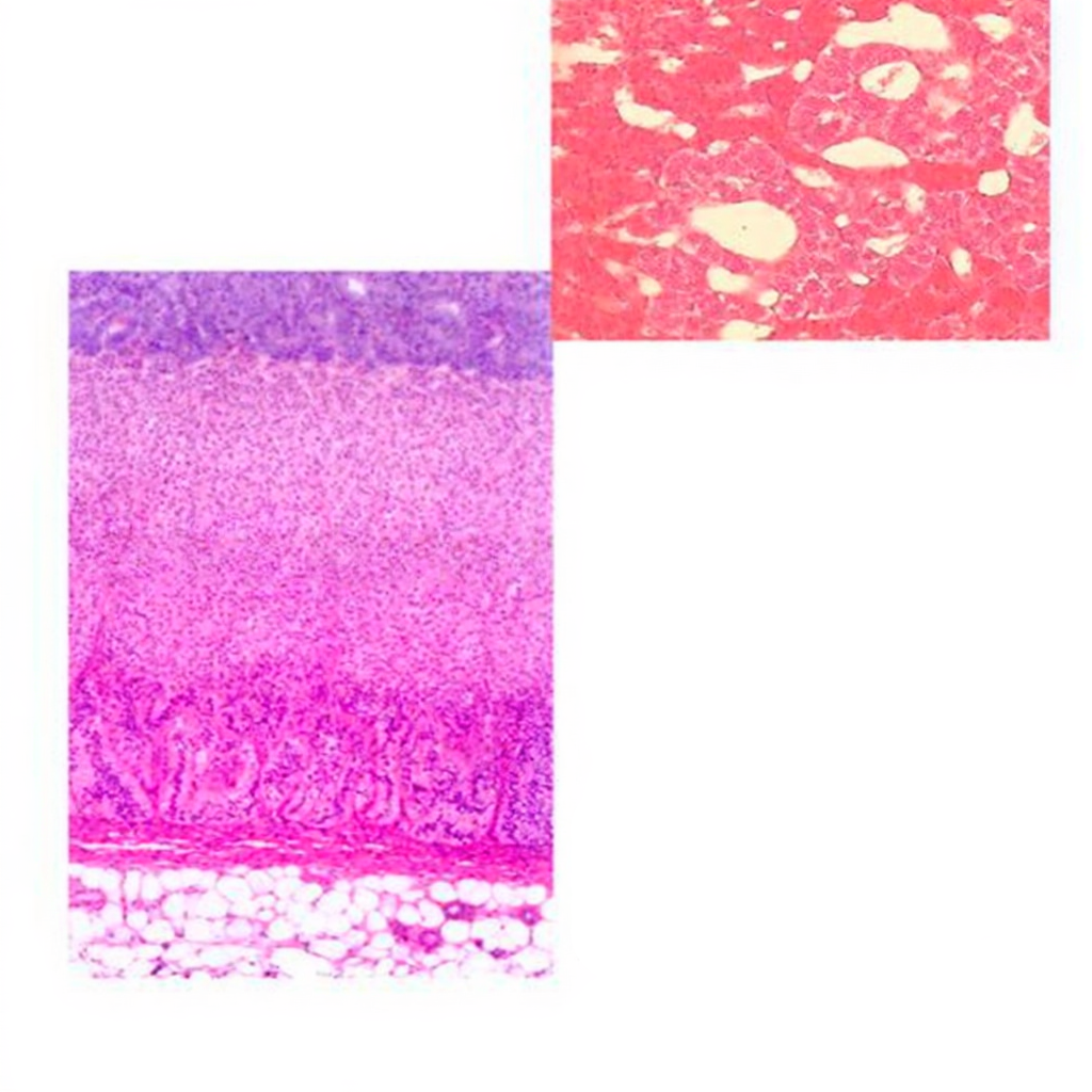 Adrenal Gland, Prepared Microscope Slide