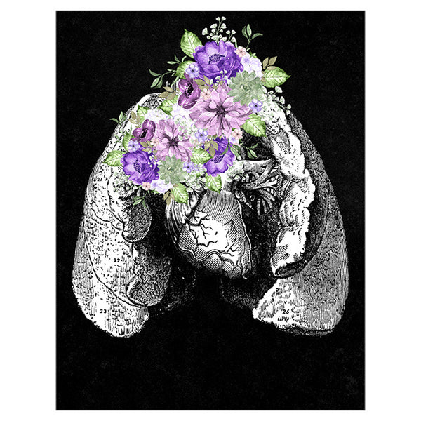 Anatomy Art Print - Lung
