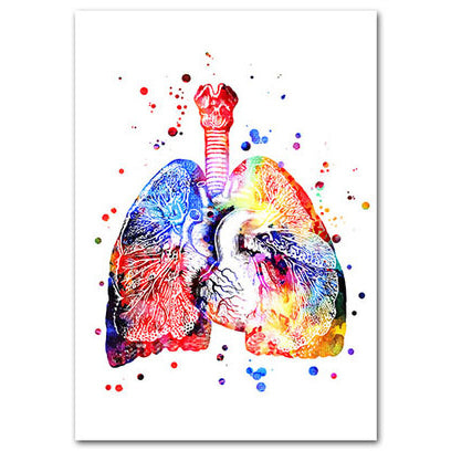 Anatomy Art Print - Lung