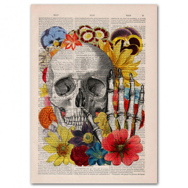 Anatomy Art Print - Skull