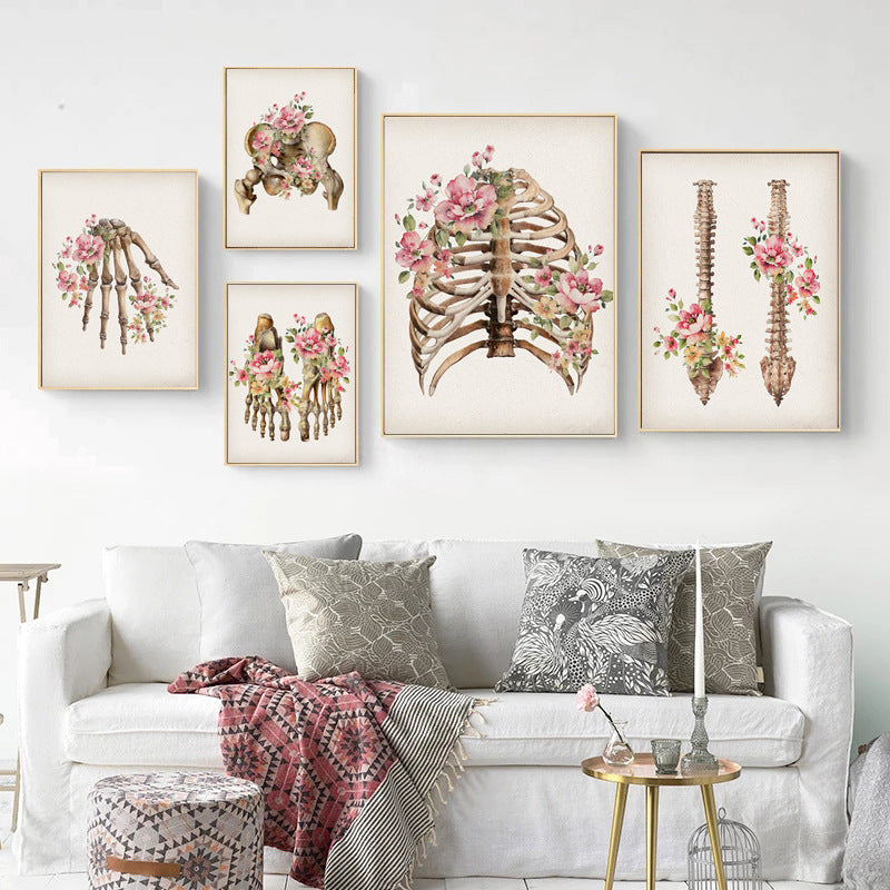 Anatomy Art Print - Rib Cage