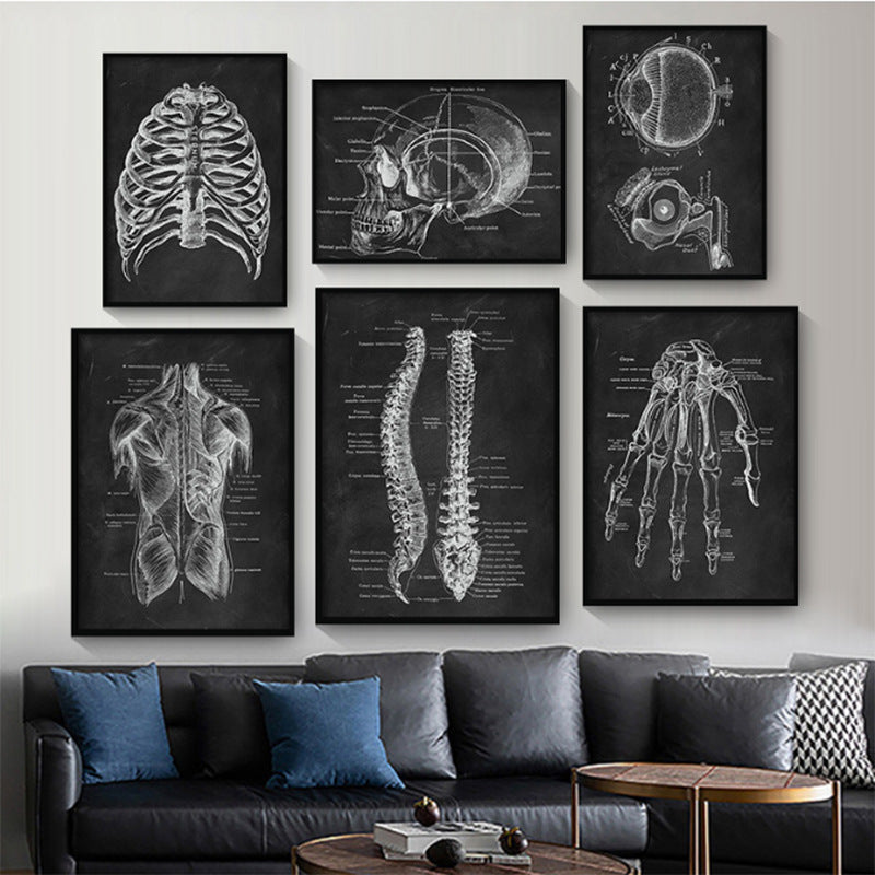 Brain Anatomy Print - Dr Wong Anatomy Chart