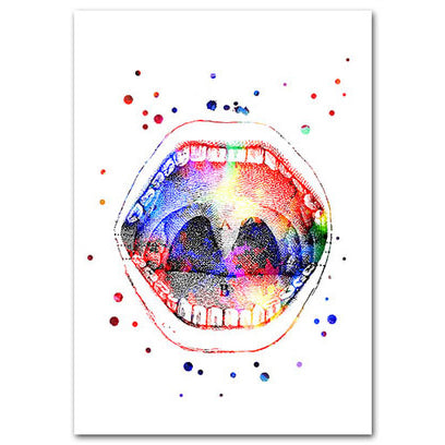 Anatomy Art Print - Teeth