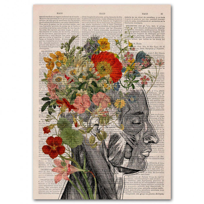 Anatomy Art Print - Head