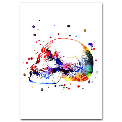 Anatomy Art Print - Skull
