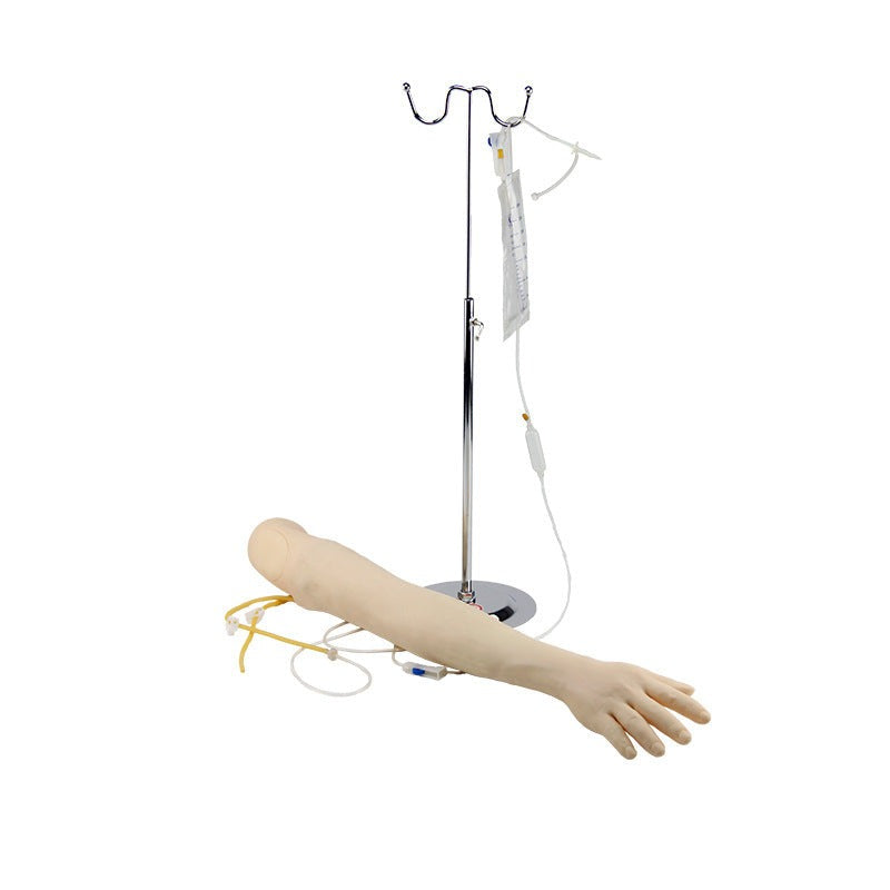IV Practice Arm with Fluid Bag Stand - Dr Wong Anatomy